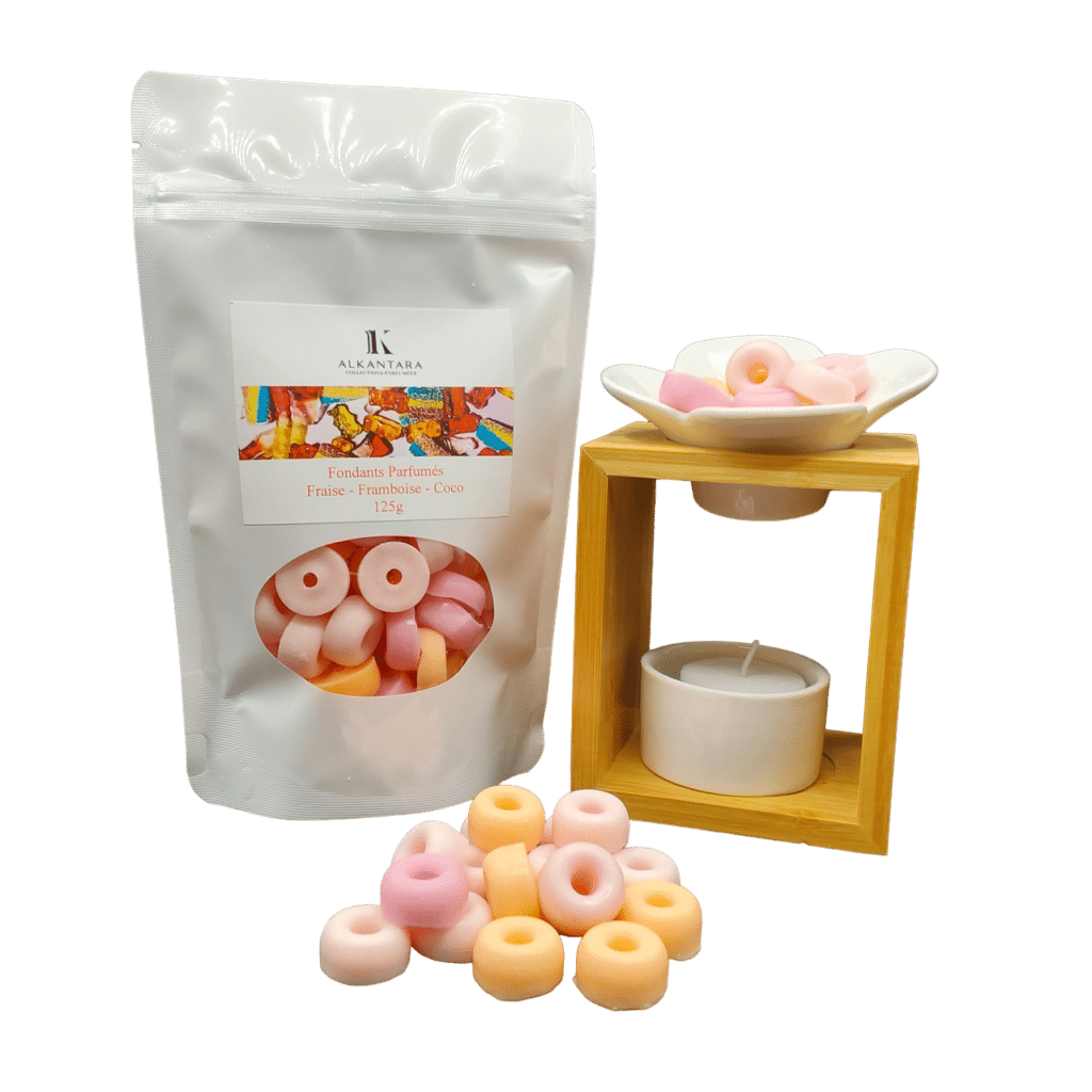 Fondants parfumés en sachet Bonbon Alkantara